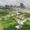 Khu đô thị mới Thủ Thiêm. (Ảnh: Quang Nhựt/TTXVN)