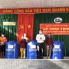 Trao máy lọc nước và bồn chứa cho dân Vĩnh Long bị ảnh hưởng hạn mặn
