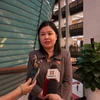 Đại biểu Quốc hội Nguyễn Phương Thủy, Đoàn Đại biểu Quốc hội thành phố Hà Nội. (Ảnh: Hùng Võ/Vietnam+)