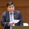 Bộ trưởng Bộ Kế hoạch và Đầu tư Nguyễn Chí Dũng. (Ảnh: Doãn Tấn/TTXVN)