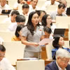 Đại biểu Quốc hội tỉnh Bắc Kạn Hồ Thị Kim Ngân. (Nguồn: TTXVN)
