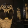 Các bức tượng Pharaoh được trưng bày tại Bảo tàng Lớn Ai Cập. (Nguồn: Getty Images)