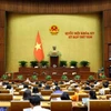 Quang cảnh phiên họp sáng 23/10. (Ảnh: Phạm Kiên/TTXVN)
