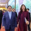 Thủ tướng Phạm Minh Chính tiếp bà Pauline Tamesis, Điều phối viên thường trú Liên hợp quốc tại Việt Nam. (Ảnh: Dương Giang/TTXVN)