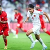 Indonesia (áo trắng) mất chiến thắng đầu tiên ở Vòng loại thứ 3 World Cup 2026 khu vực châu Á. (Nguồn: AFC)