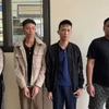 4 đối tượng bị bắt giữ để điều tra. (Nguồn: Báo Công an Nhân dân)