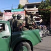 Lực lượng vũ trang Haiti tuần tra ở Port-au-Prince ngày 9/12 sau vụ thảm sát kinh hoàng. (Nguồn: Reuters)