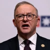 Thủ tướng Australia Anthony Albanese. (Ảnh: AFP/TTXVN)