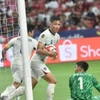 Thái Lan ngược dòng hạ Singapore để sớm vào bán kết AFF Cup 2024. (Nguồn: CNA)