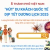 5 thành phố Việt Nam 'hút' du khách quốc tế dịp Tết Dương lịch 2025