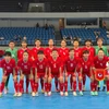 Tuyển Futsal nữ Việt Nam thắng đậm ngày ra quân Futsal châu Á 2024. (Nguồn: VFF)