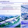 Phương án thiết kế sơ bộ Dự án đường sắt tốc độ cao trên trục Bắc-Nam. (Ảnh: Doãn Tấn/TTXVN)