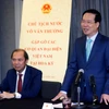 Chủ tịch nước Võ Văn Thưởng phát biểu tại buổi gặp mặt. (Ảnh: Thống Nhất/TTXVN)