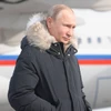 Tổng thống Nga Vladimir Putin tới Belarus. (Nguồn: TASS)