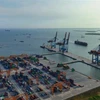 Cảng Gemalink tại thị xã Phú Mỹ, Bà Rịa-Vũng Tàu. (Ảnh: Hoàng Nhị/TTXVN)