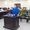 Bị cáo Đỗ Thành Nhân tại phiên tòa. (Ảnh: Kim Anh/TTXVN)