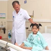 Sau 3 tuần phẫu thuật, bệnh nhi đã hồi phục sức khỏe rất tốt. (Ảnh: PV/Vietnam+)