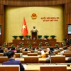 Quang cảnh phiên họp Quốc hội. (Ảnh: Doãn Tấn - TTXVN)