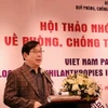 Phó giáo sư Lương Ngọc Khuê phát biểu tại hội thảo. (Ảnh: PV/Vietnam+)