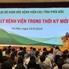 Bộ trưởng Y tế Đào Hồng Lan phát biểu tại Hội nghị. (Ảnh: PV/Vietnam+)