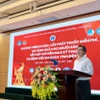 Giáo sư Trần Văn Thuấn - Thứ trưởng Bộ Y tế phát biểu tại Chương trình. (Ảnh: PV/vIETNAM+)