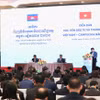 Diễn đàn Xúc tiến Đầu tư và Thương mại Việt Nam-Campuchia năm 2023, ngày 12/12. (Ảnh: MPI/Vietnam+)