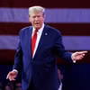 Cựu Tổng thống Mỹ Donald Trump phát biểu tại một sự kiện ở Maryland, ngày 24/2/2024. (Ảnh: THX/TTXVN)