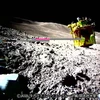Cơ quan Thám hiểm Hàng không Vũ trụ Nhật Bản (JAXA) công bố những hình ảnh đầu tiên của sứ mệnh Tàu Đổ bộ Thông minh Khảo sát Mặt Trăng (SLIM), ngày 25/1/2024. (Ảnh: AFP/TTXVN)