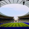 Cận cảnh sân vận động Olympic Berlin. (Ảnh: Vietnam+)