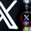 Biểu tượng mạng xã hội X. (Ảnh: AFP/TTXVN)