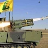 Lực lượng Hezbollah tại Liban phóng tên lửa nhằm vào một căn cứ quân sự của Israel trên vùng đất chiếm đóng al Motellah. (Ảnh: IRNA/TTXVN)