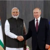 Tổng thống Nga Vladimir Putin và Thủ tướng Ấn Độ Narendra Modi tham dự cuộc gặp bên lề Hội nghị thượng đỉnh Tổ chức Hợp tác Thượng Hải (SCO) tại Samarkand (Uzbekistan), hồi tháng 9/2022. (Nguồn: Reuters)