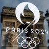 Biểu tượng Olympic và Paralympic 2024 tại Paris (Pháp). (Ảnh: AFP/TTXVN)