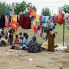 Người dân tại trại tị nạn ở bang Gedaref, miền Đông Sudan ngày 13/7/2024. (Ảnh: Getty Images/TTXVN)