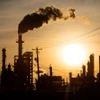 Một cơ sở lọc dầu tại Houston, Texas (Mỹ). (Ảnh: AFP/TTXVN)