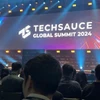 Quang cảnh lễ khai mạc hội nghị công nghệ Techsauce Global Summit 2024 tại Thái Lan. (Ảnh: TTXVN phát)