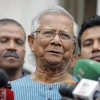 Ông Muhammad Yunus phát biểu với báo giới tại Dhaka (Bangladesh) ngày 3/3/2024. (Ảnh: AP/TTXVN)