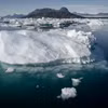 Băng tan từ dải băng Greenland, ngày 15/8/2023. (Ảnh: AFP/TTXVN)