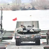 Binh sỹ tham gia cuộc tập trận của NATO tại Korzeniewo, miền Bắc Ba Lan, ngày 4/3/2024. (Ảnh: PAP/TTXVN)