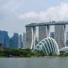 Khu nghỉ dưỡng Marina Bay Sands ở Singapore. (Ảnh: AFP/TTXVN)