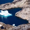 Băng trôi tại khu vực gần Kulusuk, Greenland. (Ảnh: AFP/TTXVN)