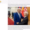 Bài báo ca ngợi thành tựu "ngoại giao cây tre” của Việt Nam được đăng trên trang Equilibrium Global Argentina, ngày 1/1/2024. (Ảnh: TTXVN phát)