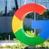 Biểu tượng Google tại trụ sở ở Mountain View, California (Mỹ). (Ảnh: AFP/TTXVN)