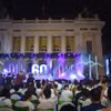 Hà Nội hưởng ứng sự kiện Giờ Trái đất năm 2023. (Ảnh: Đức Duy/Vietnam+)