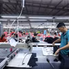 Nhiều doanh nghiệp dệt may đã có đơn hàng dài hạn đến quý 4. (Ảnh: Đức Duy/Vietnam+)