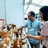 Sản phẩm mật ong của các doanh nghiệp trong nước. (Ảnh: Đức Duy/Vietnam+)