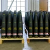 Lô đạn pháo đầu tiên được Séc chuyển cho Ukraine (Nguồn: X)