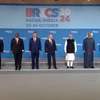 Video các nhà lãnh đạo BRICS thực hiện nghi thức chụp ảnh chung