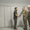 Ông Zelensky đến khu vực Sumy giáp với Nga (Nguồn: SVU)