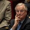 Thủ tướng Pháp Michel Barnier trong phiên bỏ phiếu bất tín nhiệm tại Quốc hội ở Paris. (Ảnh: THX/TTXVN)